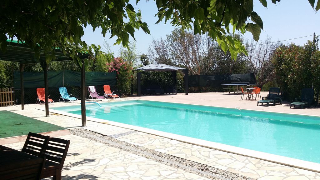 piscine de la villa Via Ferrata
