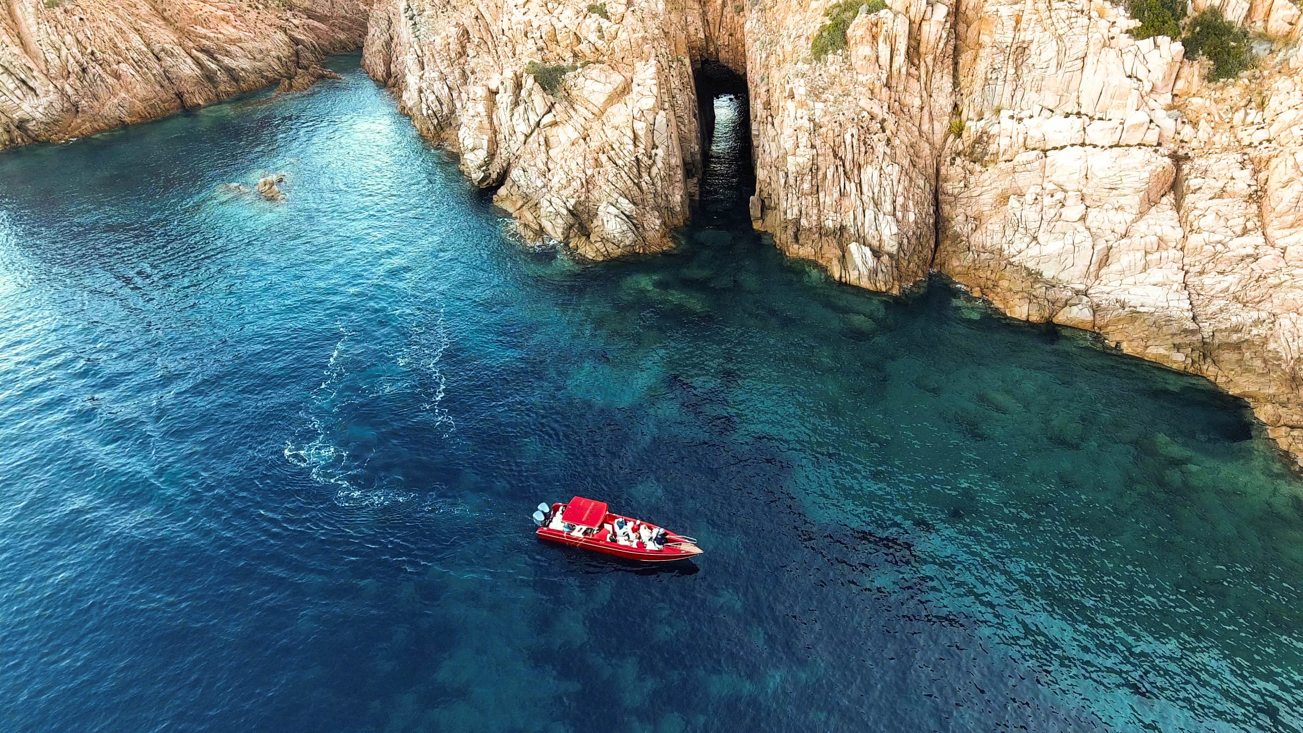 excursion en mer en Corse